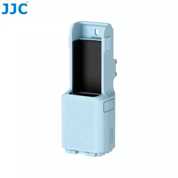 JJC 2-in-1 aizsargmacītis un magnētiskais turētājs DJI Osmo Pocket 4 / 3 - zils