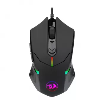 REDRAGON CENTROPHORUS 7200DPI RGB spēļu pele - melna