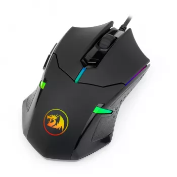 REDRAGON CENTROPHORUS 7200DPI RGB spēļu pele - melna