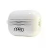 Audi IML Geometric Pattern AirPods Pro 2 maciņš balts