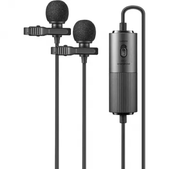 Godox LMD-40C Divu kanālu lavaljē mikrofons 4m