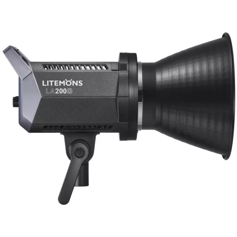Godox Litemons LA200D K2 2-Light Daylight LED Monolight Kit ar Softboxiem, Statīviem un Somu