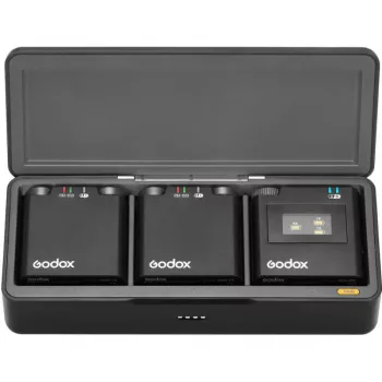 Godox Virso M2 2.4 GHz bezvadu mikrofonu sistēma ierakstīšanai