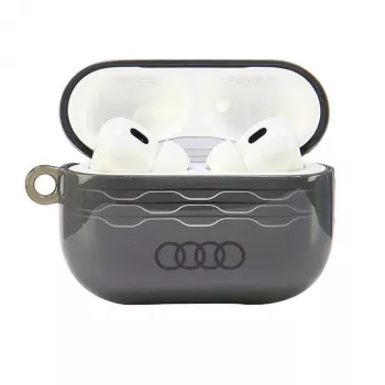 Audi IML Ģeometriskais raksts AirPods Pro 2 maciņš Pelēks