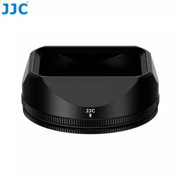 JJC LH-JXF23F28 Objektīva pārsega un vāciņa komplekts Fujifilm XF 23mm/27mm F2.8 R WR - Melns