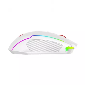Redragon M914W-RGB NIX Tri-Mode bezvadu spēļu pele, 26K DPI, balta