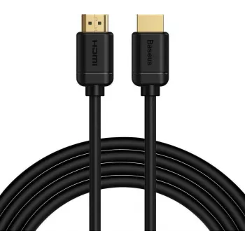 Baseus High Definition HDMI 2.0 kabelis 4K 60Hz HDR 3D 18Gbps 3m Melns
