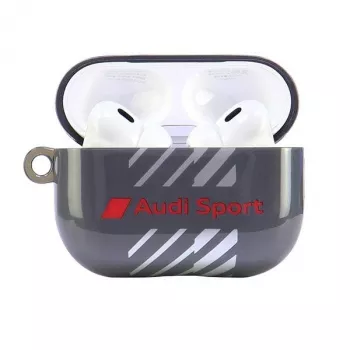 Audi IML Sport Case for AirPods Pro 2, melns AUS-IMLAPP2-RSQ/D1-BK