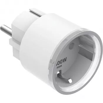 Jackery x Shelly Smart Plug Pro Wi-Fi viedais kontaktdakša ar enerģijas uzraudzību, 16A, 3680W, Alexa un Google Assistant, balta
