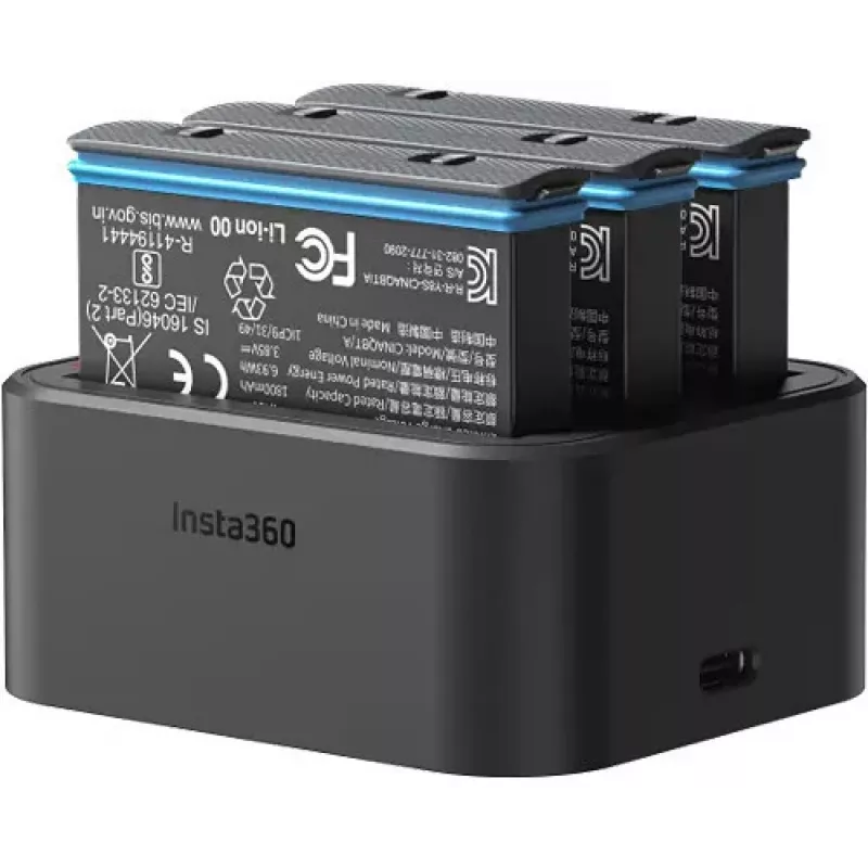 Insta360 sporta kameras uzlādes centrs X3 (CINSAAQ/A)