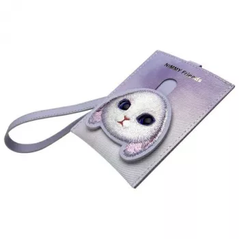 Nimmy Big Eyed Pet 2.0 Rabbit kartes maciņš, purpura