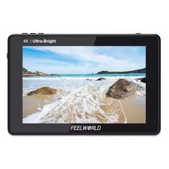 FEELWORLD LUT7 7 collu 2200nit 1920x1200 skārienjūtīgs 4K HDMI lauka monitors ar 3D LUT, HDR, Waveform, Dual NP-F