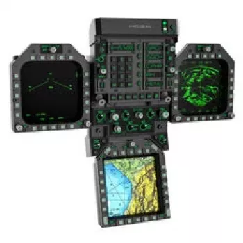 Moza Racing FMP18 Panel Bundle – 18 ieeju sim sacīkšu vadības panelis ar RGB fona apgaismojumu
