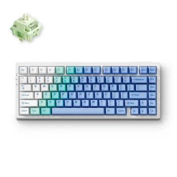 MCHOSE G75-12A 75% Tri-Mode mehāniskā spēļu tastatūra, Gasket Mount, Hot-Swappable, RGB