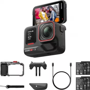Insta360 Ace Pro 2 Dual Battery Action Camera - 8K Video, Leica objektīvs, FlowState stabilizācija