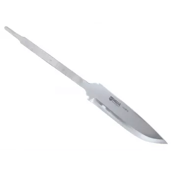 Helle #99 naža asmens – Sandvik 12C27 nerūsējošais tērauds, Scandi slīpējums, Drop Point – DIY nažu izgatavošanai