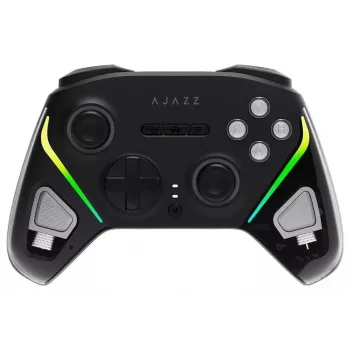 AJAZZ GP100-B bezvadu RGB kontrolieris Switch/PC/iOS/Android - Melns