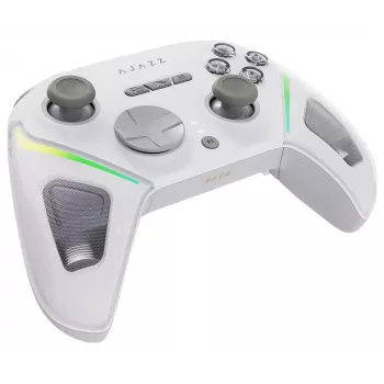 AJAZZ GP100-W trīs režīmu bezvadu RGB spēļu kontrolieris Switch, PC, iOS un Android – balts