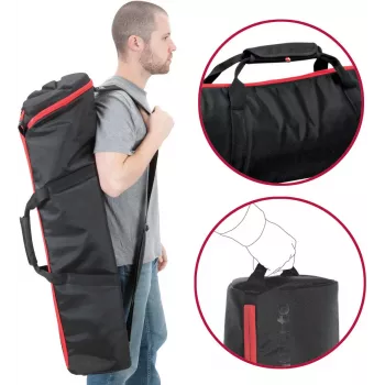 Manfrotto MB MBAG90PN Padded Tripod Bag 90cm, Melns