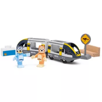 RAVENSBURGER World - Bluey Travel Train vilcieniņš rotaļlietu komplekts