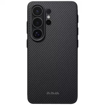 PITAKA Cairn Case MagSafe Samsung Galaxy S26 Ultra melni pelēks