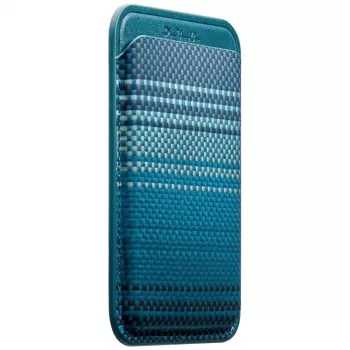 PITAKA Woven Wallet MagSafe Card Sleeve iPhone - Moonrise