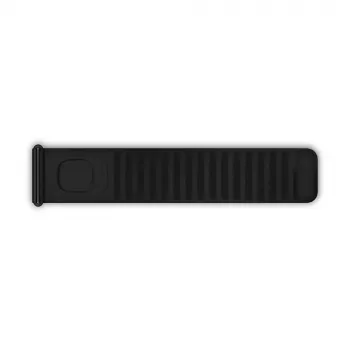 Garmin 010-13411-00 20 mm melna silikona ātrās nomaiņas pulksteņa siksniņa