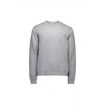 POC Crew Sweatshirt Uranium Black - Unisex Organiskā kokvilna, Regular Fit