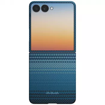 PITAKA Edge Case Samsung Galaxy Z Flip8 Moonrise — Aramid Fiber MagSafe maciņš
