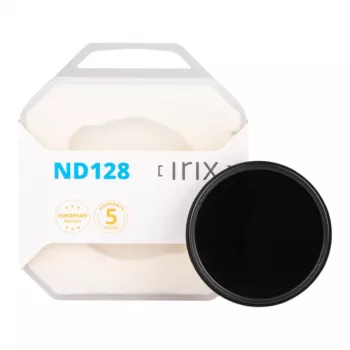 Irix Edge ND128 95 mm neitrālā blīvuma filtrs – 7 soļi, zema krāsu nobīde