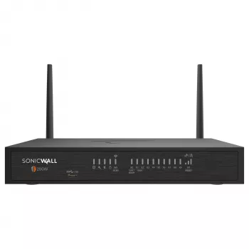 SonicWall TZ Series Gen 8 TZ 380 Nākamās paaudzes ugunsmūris - Augsta pieejamība - 1GbE, 2.5GbE, 5GbE - galda modelis