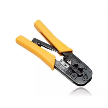 Fluke Modular Crimper Stripper Cutter RJ45 RJ12 RJ11 RJ22 balss un datu kabeļu presēšanai
