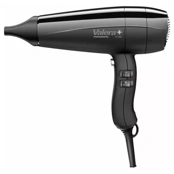 Valera Swiss Light SL 3200 matu žāvētājs, melns, 1800 W, jonu tehnoloģija, aukstā gaisa poga, 2 koncentratori