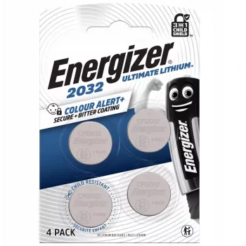 Energizer 316135 AA sārma baterijas (4 iepakojums, 1,5 V LR6) – Power Seal tehnoloģija, 10 gadu glabāšanas laiks