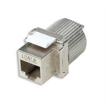 Intellinet 167222 Cat6 FTP RJ45 Keystone Jack, bez instrumentiem, ekranēts, cinka sakausējums