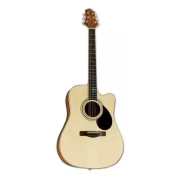 Samick GD-100SC NS Dreadnought Cutaway akustiskā ģitāra - dabīgs satīns