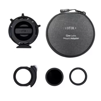 Irix Adapter MMS PL uz E ar magnētiskajiem Drop-In filtriem Standard komplekts