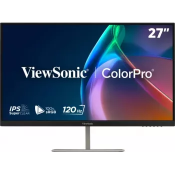 ViewSonic VP2766-2K 27 inch QHD IPS profesionālais monitors ar USB-C 65W, KVM un aparatūras kalibrāciju