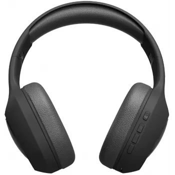 JAZ TEJZHEADMTVK On-Ear stereo austiņas ar mikrofonu, salokāmas, melnas