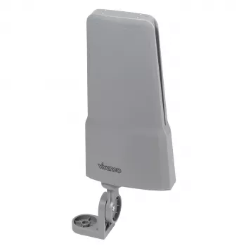 Vivanco VVANOUT42DBG āra aktīvā antena DAB/DAB+ un DVB-T/DVB-T2, 42 dB pastiprinājums, F-savienotājs, melna/pelēka