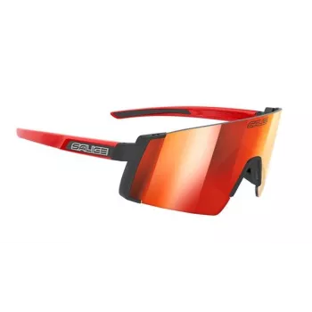 Salice 027RW Black/RW Red sporta saulesbrilles ar maināmām lēcām