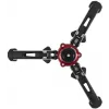 Manfrotto MVMXPROBASE šķidruma monopoda pamatne ar FLUIDTECH 3D kustību XPRO monopodiem, melna