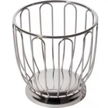 Alessi 370 Citrus augļu grozs, apaļš, nerūsējošais tērauds