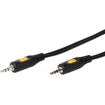 Vivanco audio kabelis 3.5 mm–3.5 mm 0.75 m (VVAJACK07MMK)