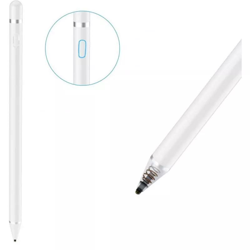 Tech-Protect Active Stylus pildspalva balta