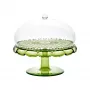 Guzzini Vanity kūku statīvs ar kupolu, ūdensrožu zaļš, 30 cm