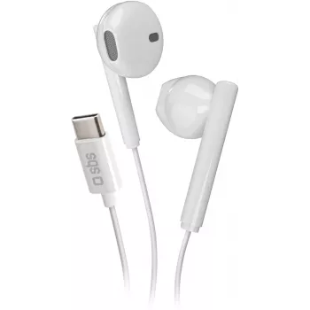 SBS Studio Mix 65c vadu USB-C austiņas, baltas (TEEARTYCAPW)