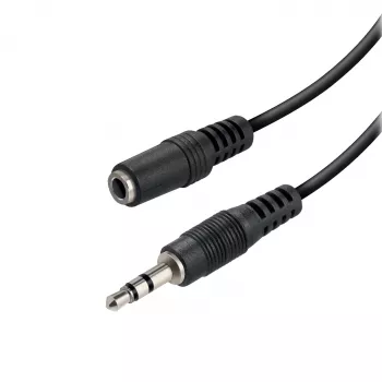 Vivanco VVAXJACK15MFK 3,5 mm audio pagarinātājs 1,5 m melns