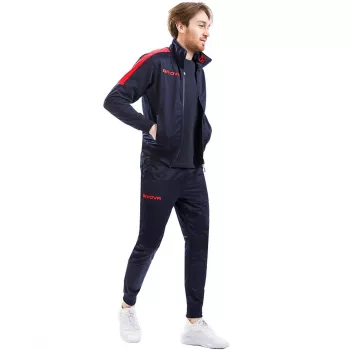 Givova Tuta Revolution treniņtērps Navy Blue/Red L
