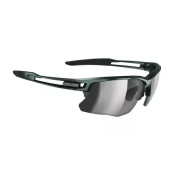 Salice 031RW Green/RW Silver riteņbraukšanas brilles ar rezerves dzidru lēcu